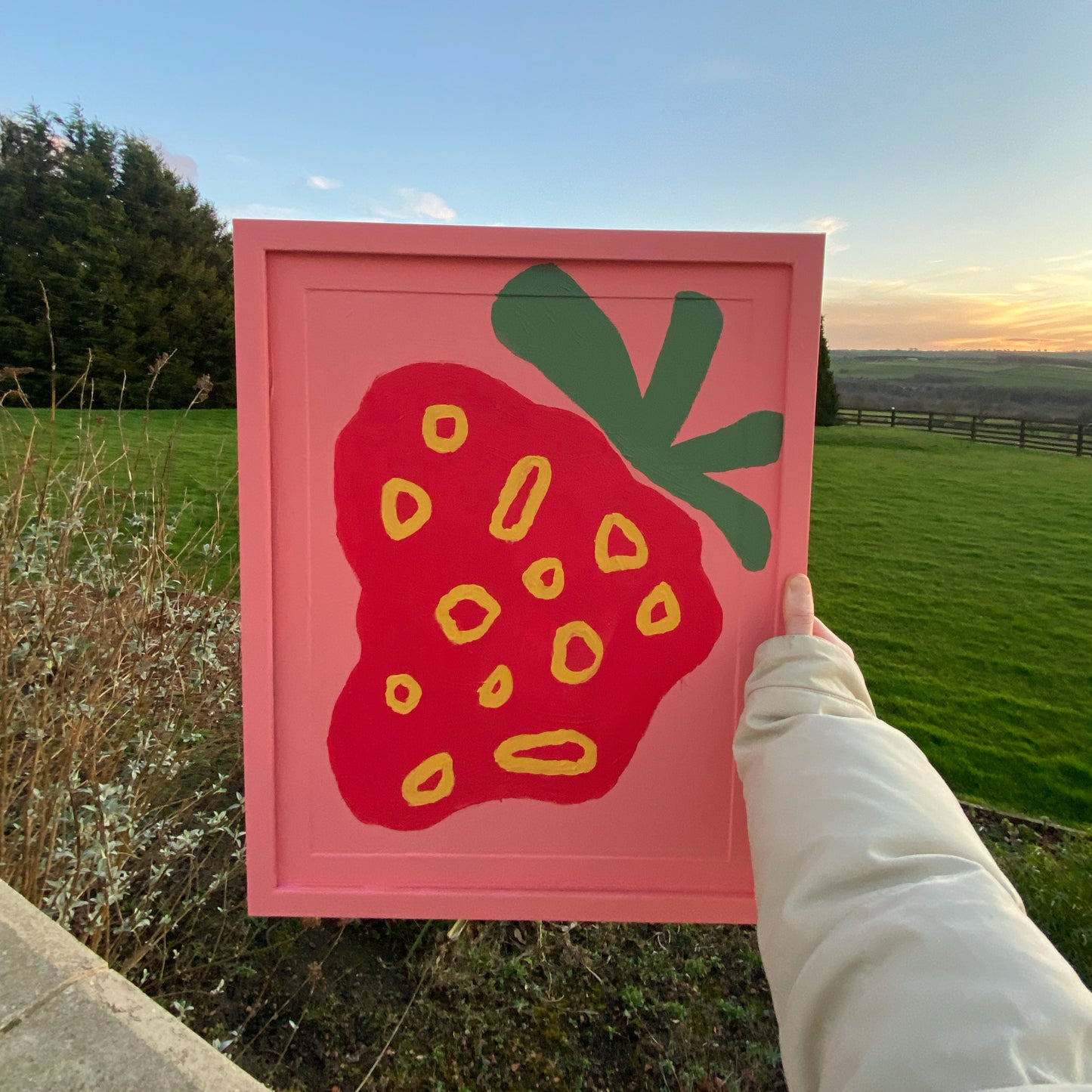 the wonky strawberry